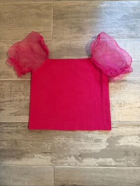 House of Harlow 1960 Bright Pink Top